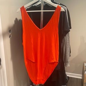Burnt Red/Orange Bodysuit H&M